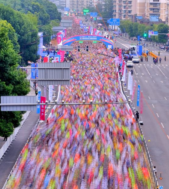 2019 Dongfeng Nissan Chengdu Marathon run Oct 27
