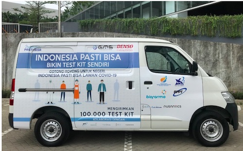 DENSO, Global Mobility Service to Support Delivery of COVID-19 Test Kits in Indonesia