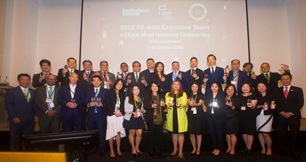 Inaugural 2019 All-Asia Most Honored Companies Awards-ASEAN names 24 Regional Companies for Investor Relations Excellence