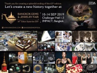 To Revive the Glittering Success - See You at the 64th Bangkok Gems & Jewelry Fair 2019 (BGJF)