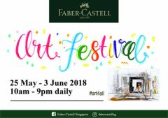 Faber-Castell Art Festival 2018, 25th May - 3rd June, Marina Square Central Atrium