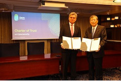 Mitsubishi Heavy Industries Signs LOI to Join Charter of Trust for Cybersecurity