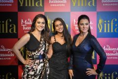 Bollywood star Kajol visit Madame Tussauds Singapore to unveil her wax figure with Live Side-by-Side