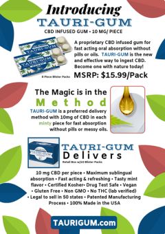Tauriga Sciences, Inc. Enters into Comprehensive Distribution Agreement to Establish its Tauri-Gum Brand in the New York City Metropolitan Area Market