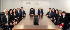 New Chairman of Hong Kong Trade Development Council Peter K N Lam Meets with Management Team