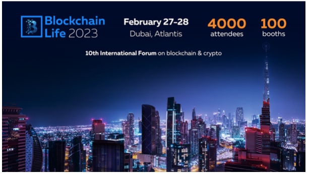 Dubai to Host Blockchain Life 2023