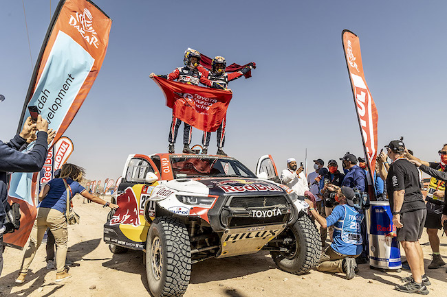 Dakar Victory for TOYOTA GAZOO Racing as Al-attiyah/Baumel Take the Win