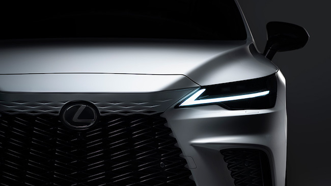 Lexus to Unveil All-New RX on June 1, 2022