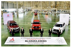 Mitsubishi Motors Thailand Achieved Cumulative Production of Six Million Cars