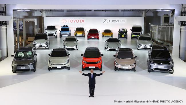 Toyota Reveals Full Lineup of Battery EVs: Toyota's Briefing on BEV Strategies