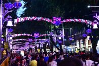 A Walk Under Christmas Lights at Pedestrian Night on Singapore's Iconic Orchard Road