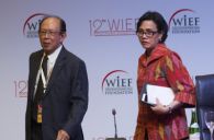 Minister of Finance of the Republic of Indonesia and Chairman of WIEF Foundation Close the 12th WIEF in Jakarta