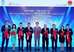 Vietnam - Hong Kong New Vision . New Opportunities - Smart Cities' Leaders Forum Closes with Great Success<BR />