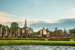 The 'Dawn of Happiness' at World Heritage Site - Sukhothai, Si Satchanalai and Kamphaeng Phet