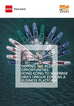 Hong Kong: launch pad for GBA companies going global