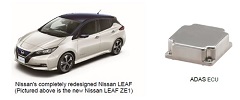 Hitachi Automotive Systems' ADAS ECU Used in the New Nissan LEAF
