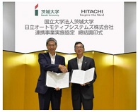 Ibaraki University and Hitachi Automotive Systems Sign a Cooperation Project Implementation Agreement Promoting Joint Research into Autonomous Driving Technology