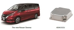 Hitachi Automotive Systems' ADAS ECU is being Used on Nissan's New Serena