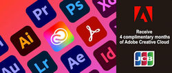 JCB Offers 4 Complimentary Months of an Adobe Creative Cloud Subscription