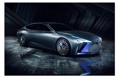 Lexus Premieres 'LS+ Concept' Flagship with Eye toward Application of Automated Driving Technologies in 2020