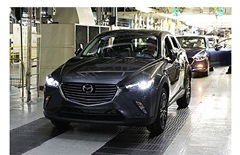 Mazda Begins CX-3 Production at Hofu Plant