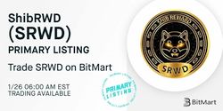 ShibRWD ($SRWD)、BitMartへのプライマリー上場を発表