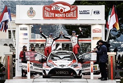 Latvala Second on Rallye Monte-Carlo as TOYOTA GAZOO Racing Makes Its Debut