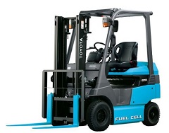 Toyota Commences the Use of Fuel Cell Forklifts at its Motomachi Plant