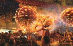 香港の伝統的な祭: 世代を超えて受け継がれる大坑ファイヤー・ドラゴン・ダンス（舞火龍）