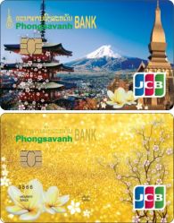 First JCB card in Laos introduced by Phongsavanh Bank