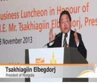 Mongolian President Leads Business Mission to Hong Kong