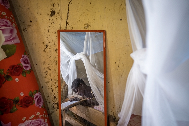 When a community is equipped with effective insecticidal bed nets, it not only protects the individual family, but it also reduces the vector population in that community. [Vestergaard]